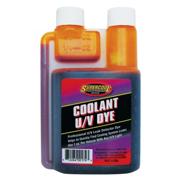 Supercool® - 8 oz. Radiator Coolant UV Dye