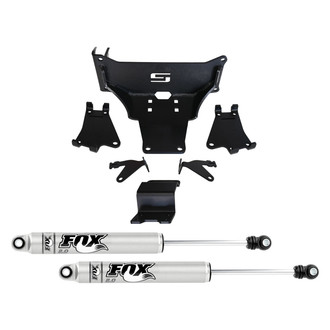 Superlift® - Fox Dual Steering Stabilizer Complete Kit