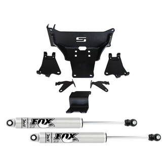 Superlift® - Fox Dual Steering Stabilizer Complete Kit
