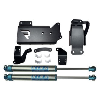 Superlift® - King Shocks Dual Steering Stabilizer Complete Kit