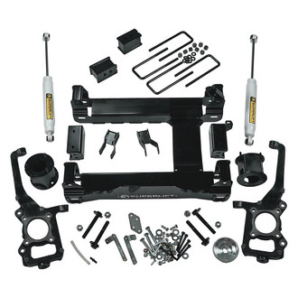 Superlift® - 4.5" x 3.5" Standard Front and Rear Suspension Lift Kit
