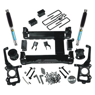 Superlift® - 4.5" x 3.5" Standard Front and Rear Suspension Lift Kit