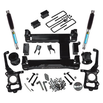 Superlift® - 6" x 4.5" Standard Front and Rear Suspension Lift Kit