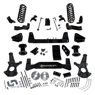 Superlift® - 6.5" x 5.5" Standard Front and Rear Suspension Lift Kit