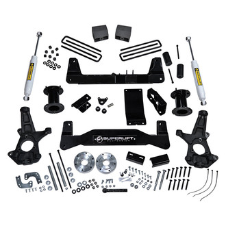 Superlift® - 6.5" x 5" Standard Front and Rear Suspension Lift Kit