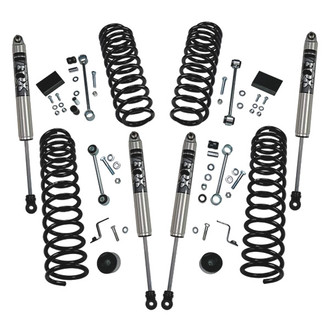 Superlift® - 2.5" x 2" Dual Rate Coil Front and Rear Suspension Lift Kit