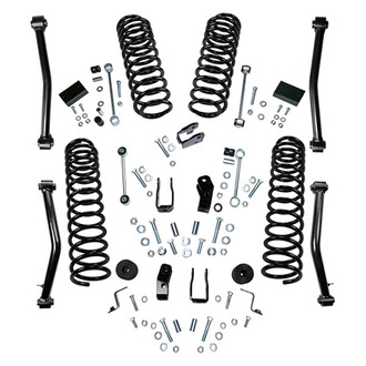 Superlift® - 4" x 3.5" Dual Rate Coil Front and Rear Suspension Lift Kit