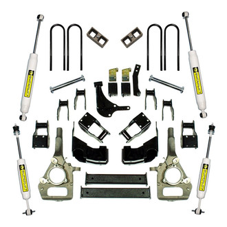 Superlift® - 4" x 3" Master Front and Rear Suspension Lift Kit