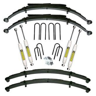 Superlift® - 4" Standard Front and Rear Suspension Lift Kit