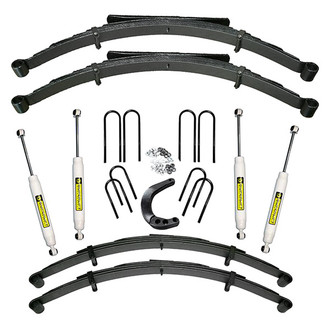 Superlift® - 6" Standard Front and Rear Suspension Lift Kit