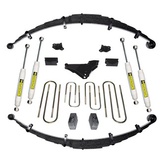 Superlift® - 4" x 3" Master Front and Rear Suspension Lift Kit