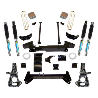 Superlift® K861B - 6" x 5" Master Front and Rear Suspension Lift Kit