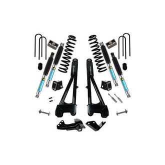 Superlift® - 4" x 2.5" Radius Arm Front and Rear Suspension Lift Kit