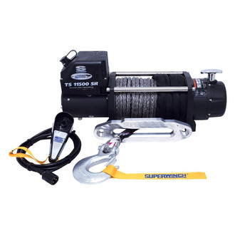 Superwinch® - 11,500 lbs Tiger Shark Series Electric Winch with Synthetic Rope