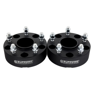 Supreme Suspensions® - Pro Billet Black Wheel Spacer Set