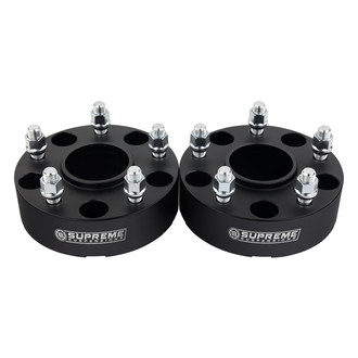 Supreme Suspensions® - Pro Billet Black Wheel Spacer Set