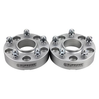 Supreme Suspensions® - Pro Billet Silver Wheel Spacer Set