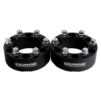 Supreme Suspensions® - Pro Billet Black Wheel Spacer Set