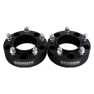 Supreme Suspensions® - Pro Billet Black Wheel Spacer Set