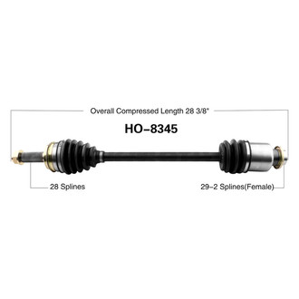 SurTrack® - Rear Passenger Side CV Axle Shaft