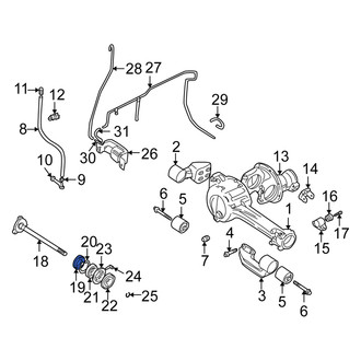 Suzuki OE - Front Drive Axle Shaft Seal