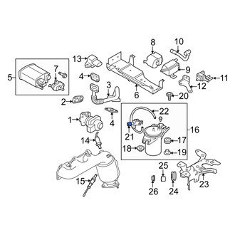 Suzuki OE - Vapor Canister Purge Solenoid