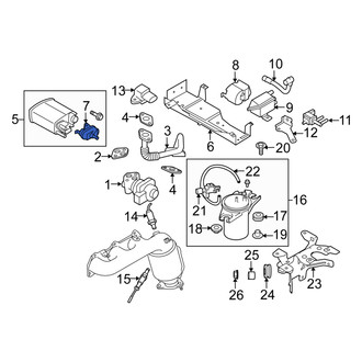Suzuki OE - Emission Check Valve