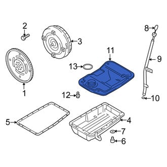 Suzuki OE - Automatic Transmission Case Fluid Passage Screen