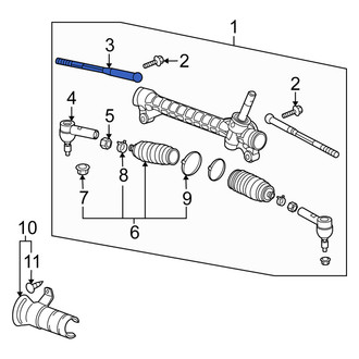 Suzuki OE - Outer Steering Tie Rod End