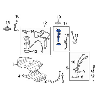 Suzuki OE - Fuel Pump and Sender Assembly