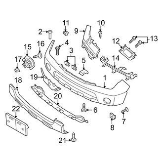 Suzuki OE - Front Bumper - Bumper & Components