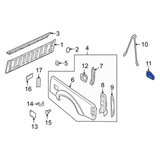 Suzuki OE - Rear Tie Down Hook
