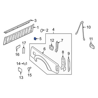 Suzuki OE - Truck Bed Panel Grommet