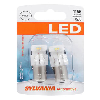 Sylvania® 1156SL.BP2 - LED Bulbs (1156, White)
