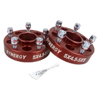 Synergy Manufacturing® - Red 6061-T6 Aluminum Wheel Adapters