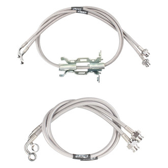 Synergy Manufacturing® - Front and Rear Brake Line Complete Kit