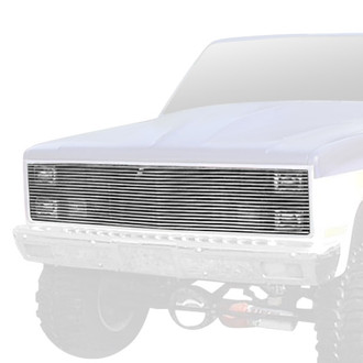 T-Rex® - 1-Pc Phantom Style Polished Horizontal Billet Main Grille