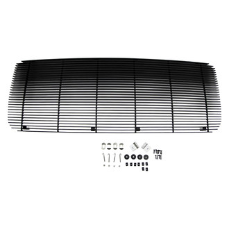 T-Rex® - Black Horizontal Billet Main and Bumper Grille Set