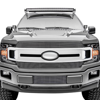 T-Rex® - High Polished Horizontal Billet Grille Set