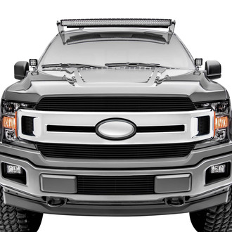 T-Rex® - Black Horizontal Billet Grille Set