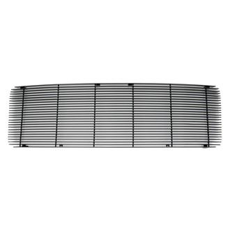 T-Rex® - Black Horizontal Billet Main and Bumper Grille Set