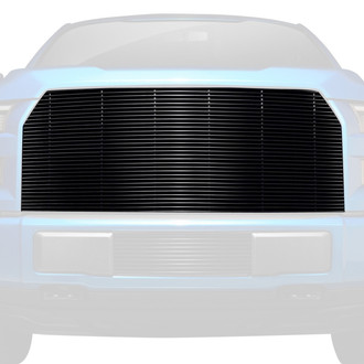 T-Rex® - 1-Pc Full Opening Style Black Horizontal Billet Main Grille