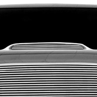 T-Rex® - 1-Pc High Polished Horizontal Billet Hood Scoop Grille