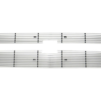 T-Rex® - High Polished Horizontal Billet Main and Top Bumper Grille Set