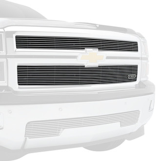 T-Rex® - 2-Pc High Polished Horizontal Billet Main Grille