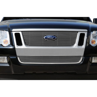 T-Rex® - 1-Pc High Polished Horizontal Billet Main Grille