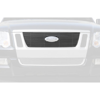 T-Rex® 21662 - 1-Pc High Polished Horizontal Billet Main Grille