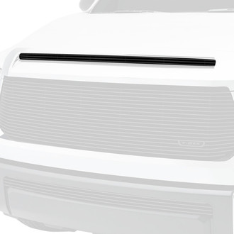 T-Rex® - 1-Pc Black Horizontal Billet Hood Scoop Grille