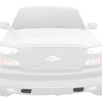T-Rex® - 2-Pc High Polished Horizontal Billet Tow Hook Grilles