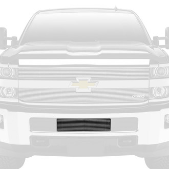 T-Rex® - 1-Pc High Polished Horizontal Billet Bumper Grille